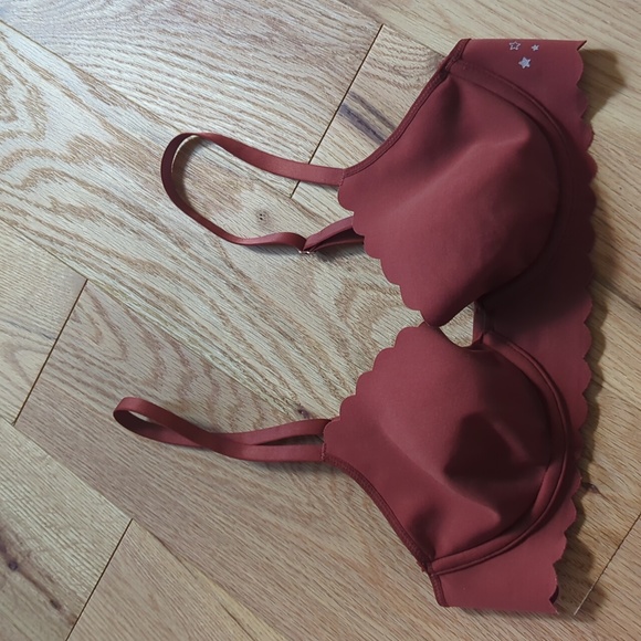 Aerie. Real Me Full Coverage Unlined Bra. Rust Colour. Size 34A. - Picture 7 of 7
